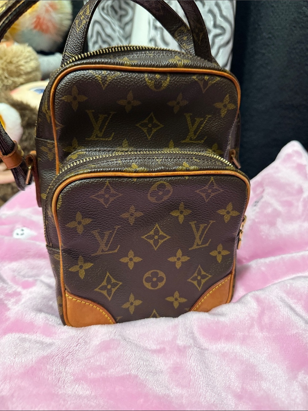 Louis Vuitton AMAZONE monogram canvas crossbody
